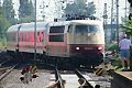 DB�h�C�c�S��103�^�d�C�@�֎ԉw�B��ʐ^ class 103 erectric loco Mannheim Hbf